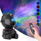 Proyector de Estrellas Galaxia Luz Nocturna Astronauta Proyector Espacial Luz LED Nebulosa Estrellada para Techo Lámpara Decorativa para Dormitorio Regalo para Niños